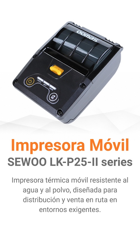 Impresora-sewoo-LKP-25-II-movil